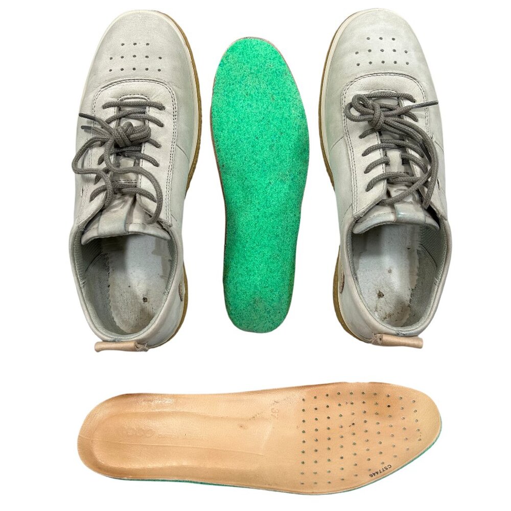 Ecco Women's Crepetray Suede Nubuck Leather Sneaker Shoes Size 6 - Picture 4 of 12